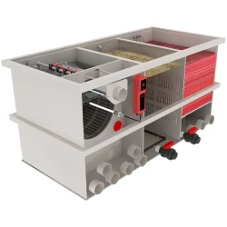 Bubnov� filter AquaKing Red Label Basic Combi 50/60 Plus s dvojitou biokomorou