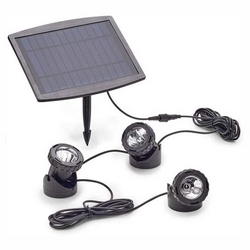 Solrne osvetlenie do jazierka Pontec PondoSolar LED Set 3