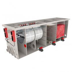 AquaKing Red Label Pro Drum Combi Filter 80/100 XL - profesion�lny bubnov� filter s biokomorou